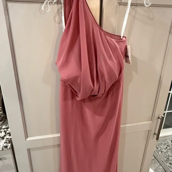 Birdy Grey One Shoulder Maxi Dress woman’s size XL - Picture 13 of 13